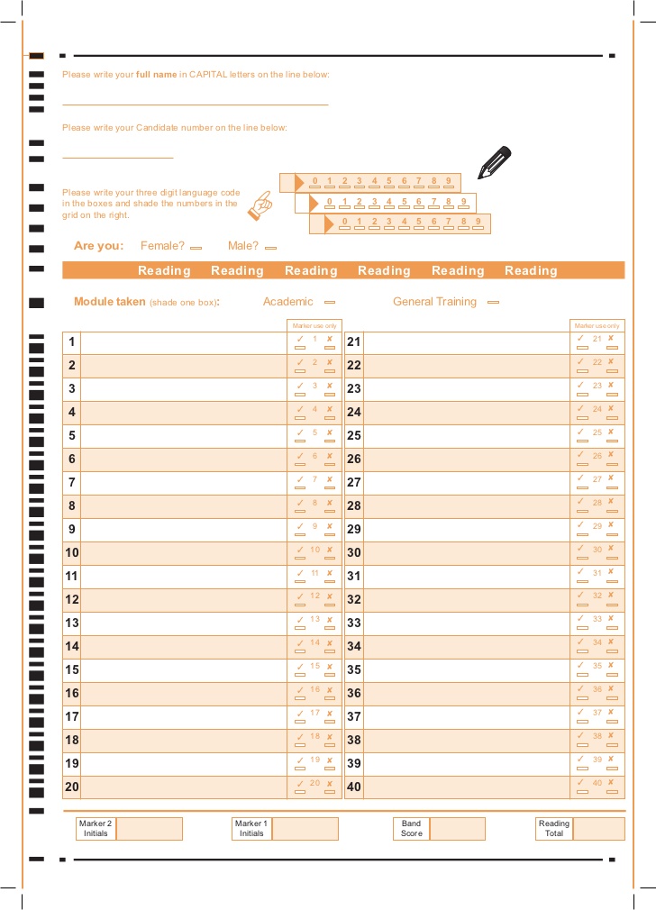 free ielts reading test