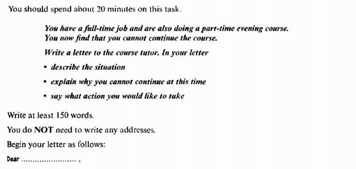 ielts writing test-1 general inform letter