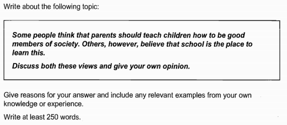 ielts writing test-2 discuss